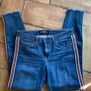 Just Black Jeans - Skinny Jeans with Racing Stripe 27 Just Black Jeans - Skinny Jeans with Racing Stripe 27